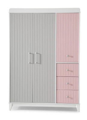 Stylish Wardrobe Multicolored Wood Wardrobe Design Childrens room