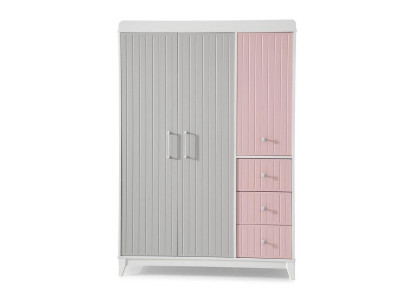 Stylish Wardrobe Multicolored Wood Wardrobe Design Childrens room