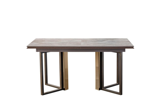Dining room table Dining table Table Dining corner Dining room Wood Wooden table Grey