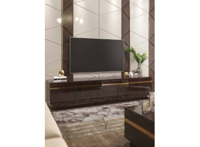 Luxury tv stand Wardrobe Chest of drawers Lowboard TV-cabinet Wardrobe new brown sideboard