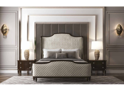 Luxury Bedroom Set Complete Designer Bed + 2x Bedside tables 3 pieces new