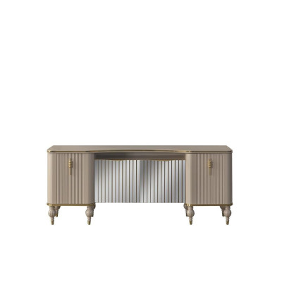 Modern Beige Sideboard Luxurious Sideboard Living room Wooden Cabinet new