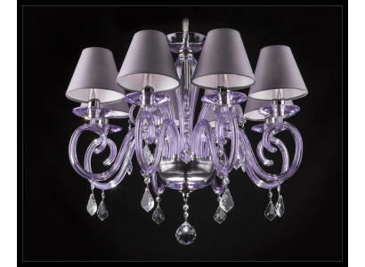 Cover Bohemia Modern Chandelier Lamp Luminous Lamp Crystal Candlestick Nine
