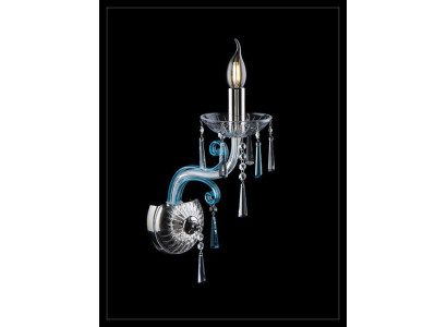 Wall lamp Bohemia Chandelier antique style wall lamp lights blue