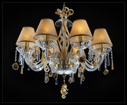 Crystal Chandelier Ceiling light hanging lamp light Bohemia