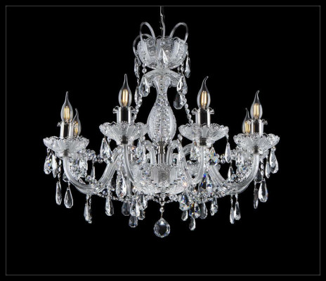 Crystal Chandelier Ceiling light hanging lamp light Bohemia bulb