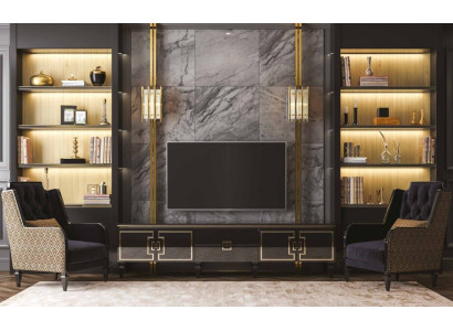 Modern Living room TV Lowboard Design Furnishings luxurious new Wood Furniture