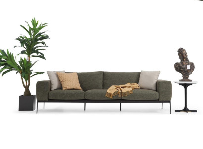 Three Seater Sofa 3 Seater Sofas Gray Fabric Living room Luxury Modern new