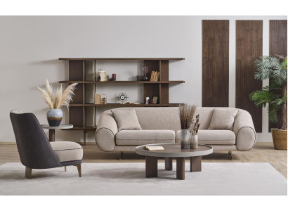 Living room Furniture Designer 3+1 Seater Luxury Armchair Coffee table Side table