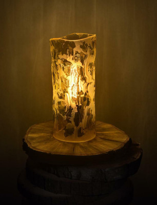 Crystal Bedside table Lamp Table lamp Lamp Light fixture Table Bohemia Desk