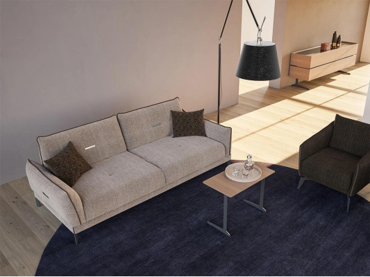 Luxury sofa three-seater couch furniture 2x armchair sofa set upholstered furniture 4 pieces.