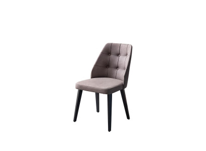 Complete e Dining chairs Chairs Kitchen chairs 6-piece wooden chairs gray