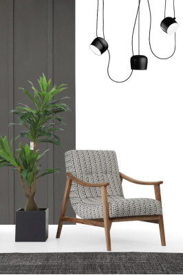 Living room Corner sofa L-shape Sofa set Fabric Gray Modern Design
