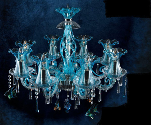 Crystal Chandelier hanging light Ceiling light Bohemia Lamp