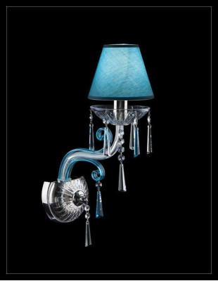 Bohemia Wall Light Blue Chandelier Lamp Lamp World Wall Sconce Lamps