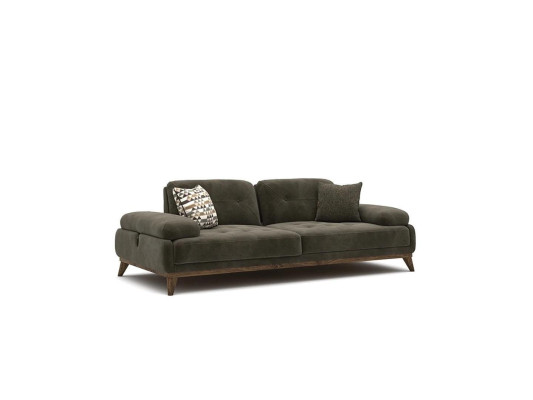 Gray Sofa Two-seater Upholstered furniture Furnishings Luxury Living room Upholstery Fabric