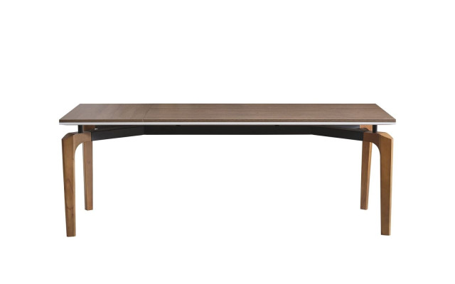 Luxury Brown Dining table Modern Dining room Furniture Stylish wooden tables