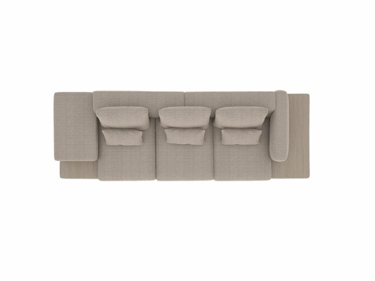 Living room Sofa Three Seater Couch Upholstered furniture Luxury Textile Furnishings new