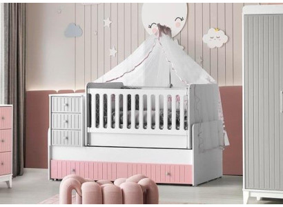Stylish Childrens bed for Baby Multicolored Perfect furniture for your Childrens room удаление