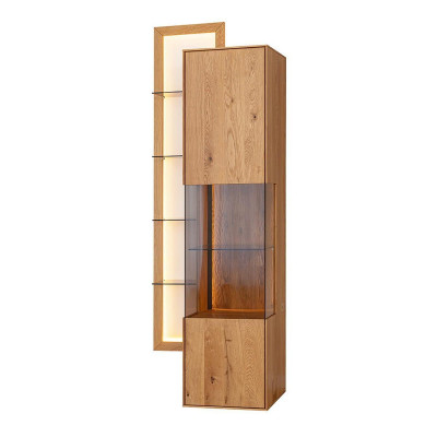 Designer Dining room Sideboard Brown Wood Wardrobe Living Room Display case new