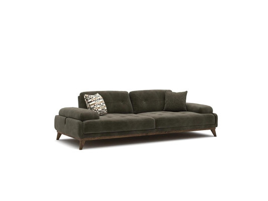 Upholstered furniture 4-piece sofa set sofa two-seater with three-seater luxury coffee table