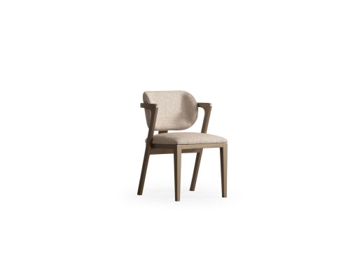 Beige Dining room Chair exclusive Dining chairs Designer wooden frame