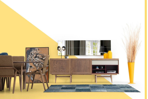 Sideboard Chest of drawers Sideboard Wood Modern Brown Living room Chests of drawers