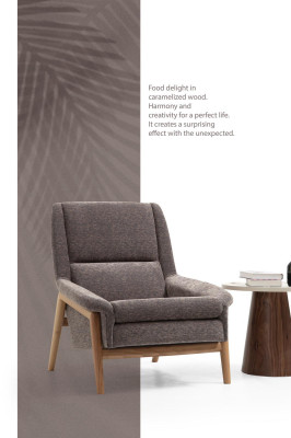 Sofas Sofa set 4 Seater Armchair Four Seater Fabric Living room Gray