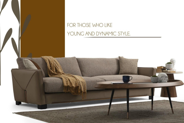 Sofa 4 Seater Four Seater Modern Fabric Beige Sofas Design Living room