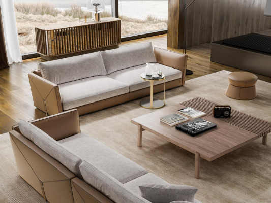 Sofa 3 Seater Three Seater Modern Fabric Gray Sofas Design Living room new