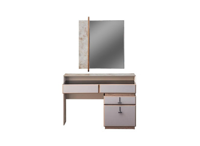 Dressing table Dressing table Make-up console Mirror Console table Gray