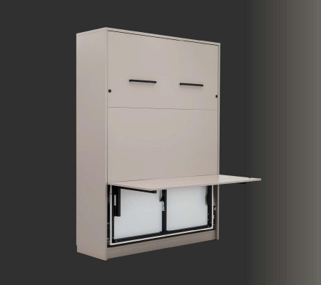 Bed with Desk Gray Bedroom Elegant Design Modern Furniture Luxury new