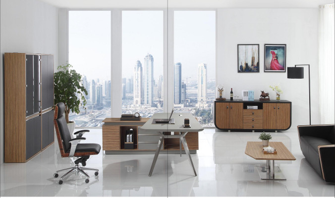 Designer Office Work Room Set Shelf Table Chest of drawers Complete Set Furniture