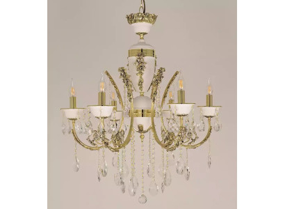 Luxury Chandelier Ceiling lamp Luster Ceiling light Gold Crystal 60x100cm