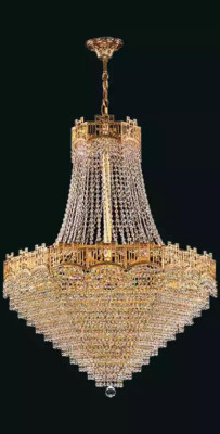 Luxury ceiling light Chandelier Ceiling lamp Luster Gold Crystal 77x145