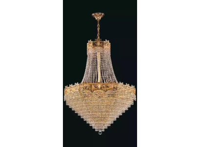 Luxury ceiling light Chandelier Ceiling lamp Luster Gold Crystal 77x145