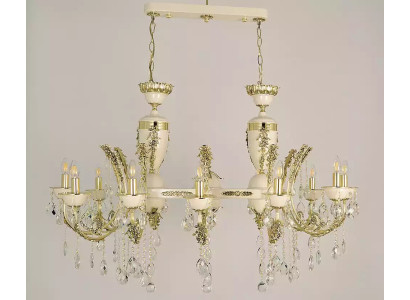 Lamp ceiling chandelier luxury chandelier ceiling lamp chandelier beige crystal