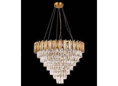 Luster Chandelier Ceiling Light Luxury Gold Ceiling lamp Crystal