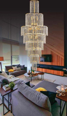 Chandelier Style Modern luxury Light fixture Lamp Ceiling Living room new