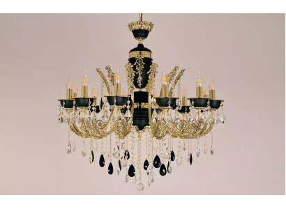 Lamp Chandelier Ceiling Light Luxury Ceiling lamp Luster Crystal Black