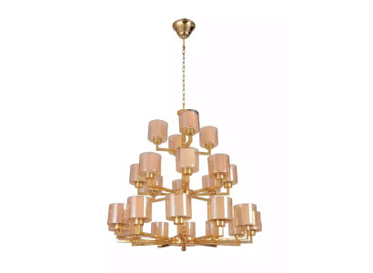 Chandelier ceiling light Modern Gold Ceiling lamp Luster Glass XXL