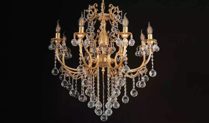 Chandelier Crystal Luxury Ceiling Light Chandelier Ceiling lamp Gold Lamp