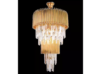 Luxury Chandelier Ceiling Light Gold Ceiling lamp Luster Crystal XXL