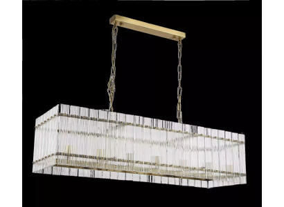 Luster Chandelier Ceiling Light Glass Ceiling lamp Silver Art Lamps