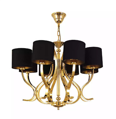 Ceiling lamp Living room Ceiling light Light fixture with black shades Lamp