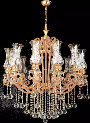 Luxury ceiling chandelier chandelier Chandelier Ceiling lamp Crystal Gold