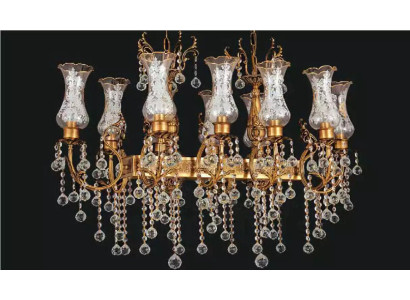 Chandelier ceiling light luxury ceiling lamp chandelier gold crystal light fixture