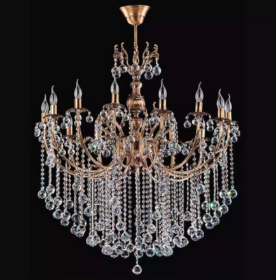 Luxury ceiling chandelier Chandelier Ceiling lamp Luster Gold Crystal Lamp