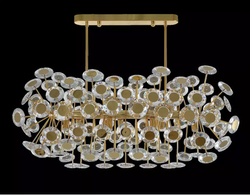 Chandelier Luxury Living room Style Modern Bedroom Lamp Light fixture Gold