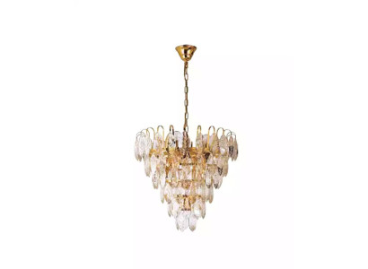Chandelier gold Ceiling lamp Light fixture Lamps Living room 50x58